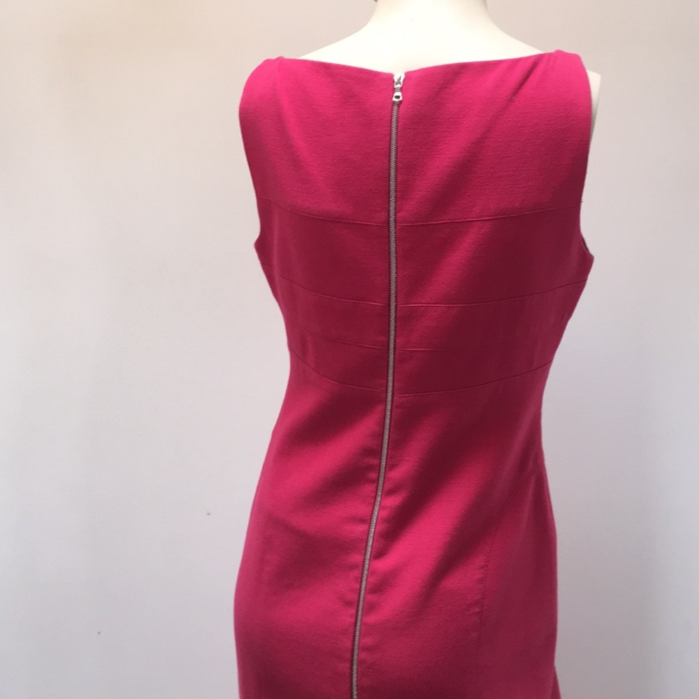🌈✨Narciso Rodriguez Rose Cotton Sheath Dress 42💝 - Picture 5 of 8